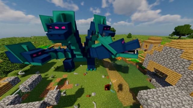 Hydra Vs. Skeleton mutant - Mutant Creatures in Minecraft смотреть онлайн
