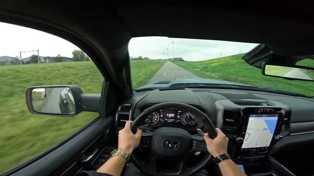 712 Horsepower RAM TRX POV - TEST DRIVE BY DUTCHCARS - GRAZY LOUD EXHAUST