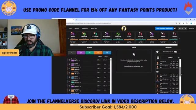 Hunting For Rookie Values On Underdog In Best Ball Mania Drafts With Bindles смотреть онлайн