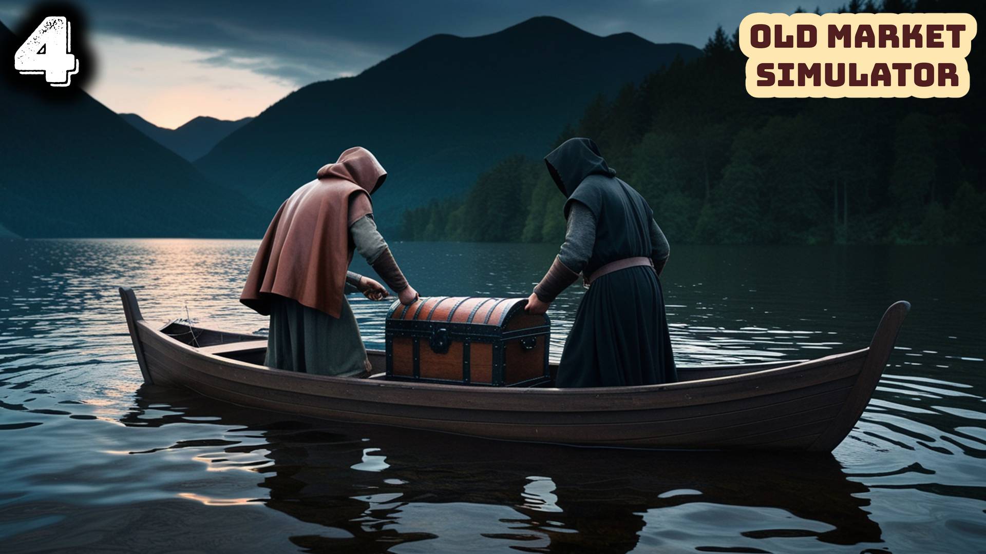 День Валентина с сокровищами. Old Market Simulator смотреть онлайн