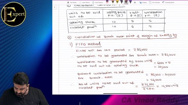 CA Final SCM & PE (Costing) by CA Vinod Reddy смотреть онлайн