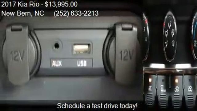 2017 Kia Rio LX 4dr Sedan 6M for sale in New Bern, NC 28560 смотреть онлайн