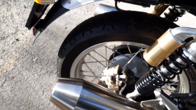 Royal Enfiled Interceptor 650: AEW TE 102 exhaust without Db killer смотреть онлайн