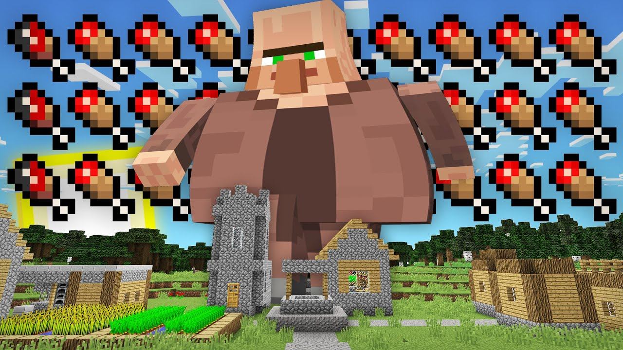 ЭТО САМЫЙ ТОЛСТЫЙ ЖИТЕЛЬ В МАЙНКРАФТ | Риколит Minecraft смотреть онлайн