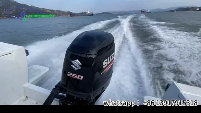 Power configuration 200-300hp, speed 33-40 knots. | MS Shipbuilding смотреть онлайн