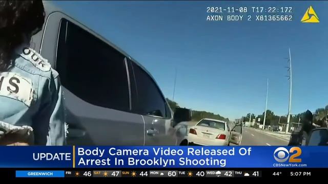 Body Camera Video Released Of Arrest In Brooklyn Shooting смотреть онлайн