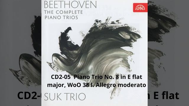 CD2 05 Piano Trio No 8 in E flat major, WoO 38 I Allegro moderato @ 432hz смотреть онлайн
