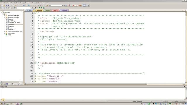 In-application Programmer / Вариант консольного загрузчика.