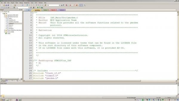 In-application programmer / Вариант консольного загрузчика.