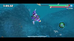 Apex Sharks vs Colossal Squid 🦑 Boss - Hungry Shark World