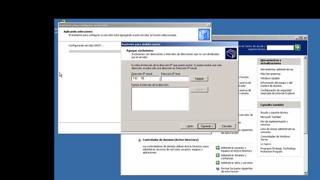 Como instalar servidor DHCP parte 1 (windows 2003) смотреть онлайн