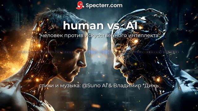 human vs AI -человек против искусственного интеллекта[aggressive rock] смотреть онлайн