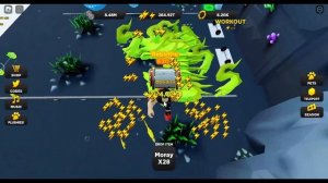 45 MINS SPEEDRUN for 15.5 Million Strength and 6200th Rebirth on Roblox Strongman Simulator