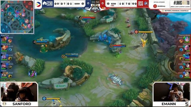 MPL PH S10 W4D2 RSG VS ECHO GAME 2 смотреть онлайн