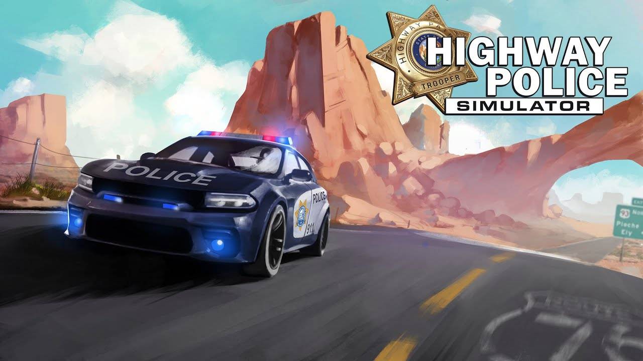 Highway Police Simulator - пробуем играть смотреть онлайн