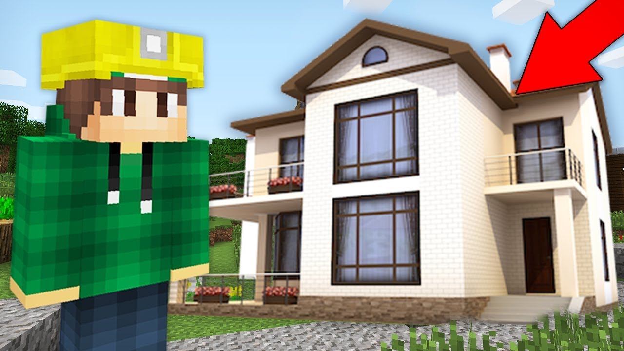 Я ПОСТРОИЛ ЭТОТ НОВЫЙ ДОМ СВОЕМУ ПОДПИСЧИКУ В ДЕРЕВНЕ В МАЙНКРАФТ | Риколит Minecraft смотреть онлайн