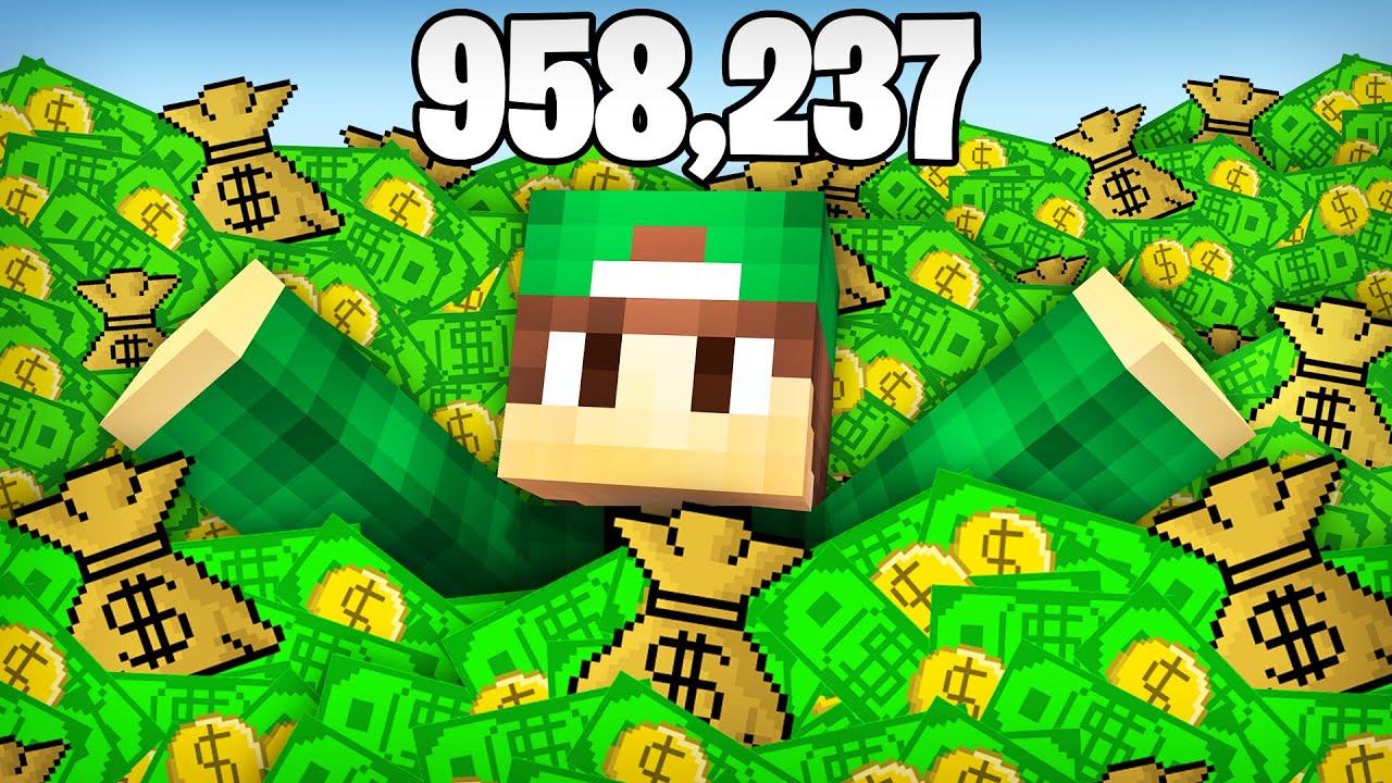 Я СТАЛ МИЛЛИОНЕРОМ В МАЙНКРАФТ | Риколит Minecraft смотреть онлайн