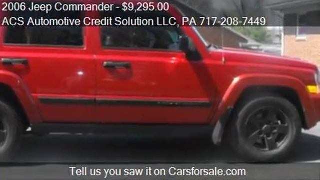 2006 Jeep Commander For Sale In East Petersburg, PA 17520 At