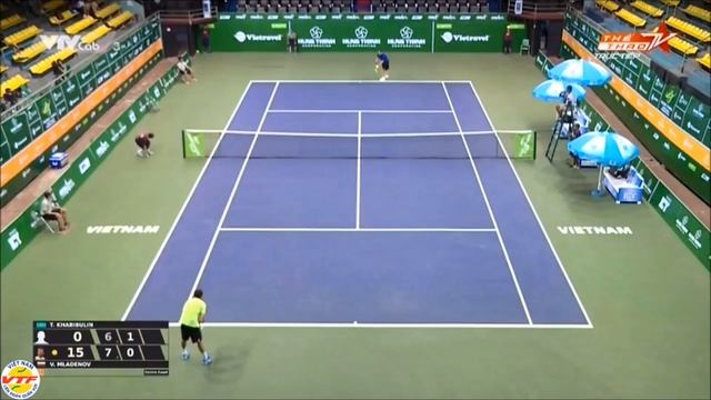 Vasko Mladenov-Timur Khabibulin Highlights. Vietnam Challenger. смотреть онлайн