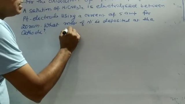 Electrochemistry 35 D /numericals on electrolysis смотреть онлайн