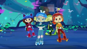 Волшебницы Алёнка, Маша, Варя и Снежка ловят волшебные бумажки | Сказочный патруль | Мультфильм