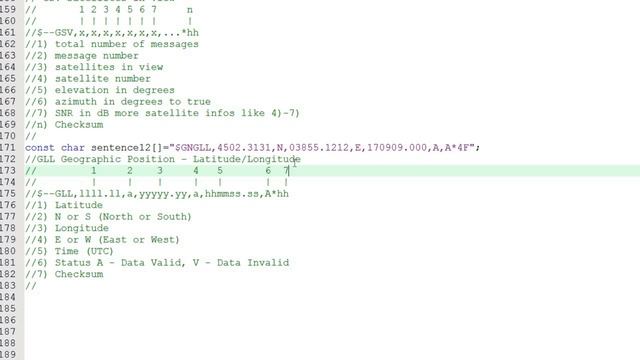 GNSS/NMEA 0183 О навигационных модулях, парсинге NMEA данных и навигации для микроконтроллеров STM32 смотреть онлайн