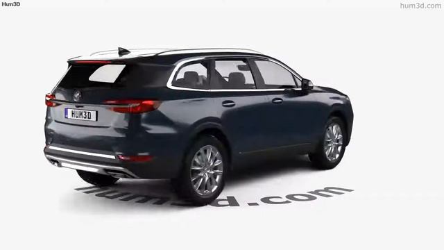 Buick Enclave CN-spec 2022 3D model by 3DModels.org смотреть онлайн