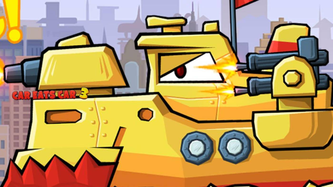 Первая серия прохождения Car Eats Cars 3
