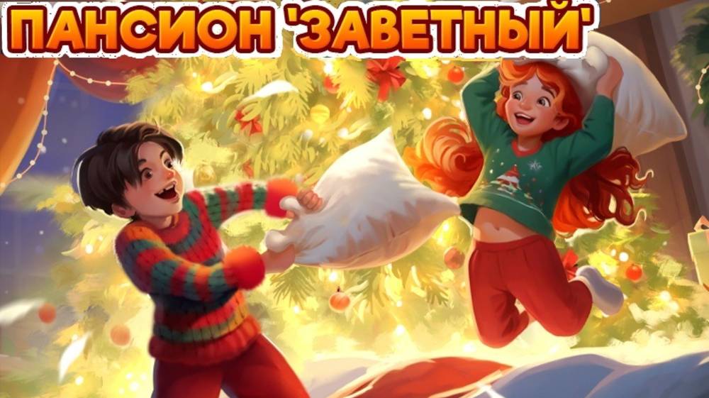 Пансион 'Заветный' и Спальный корпус. Клондайк