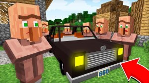 ЭТУ СТРАШНУЮ МАШИНУ БОЯТСЯ ВСЕ ЖИТЕЛИ ДЕРЕВНИ НОМЕР 13 В МАЙНКРАФТ | Риколит Minecraft