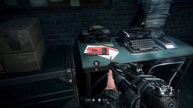 Wolfenstein: The New Order - Hard Walkthrough - Part 2 - Chapter 1 - 2/4 | CenterStrain01