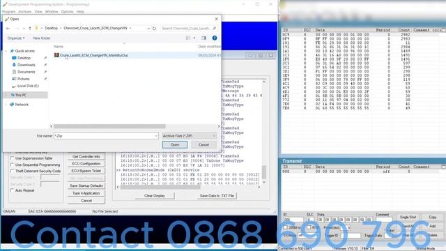 Change ECM Chevrolet GM vin number with DPS software смотреть онлайн