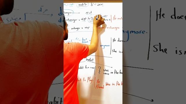 nolonger vs used to. #englishlanguage #اكسبلور смотреть онлайн