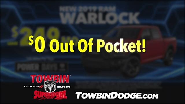 Towbin Dodge | Lease 2019 Ram 1500 Warlock For $249 A Month смотреть онлайн