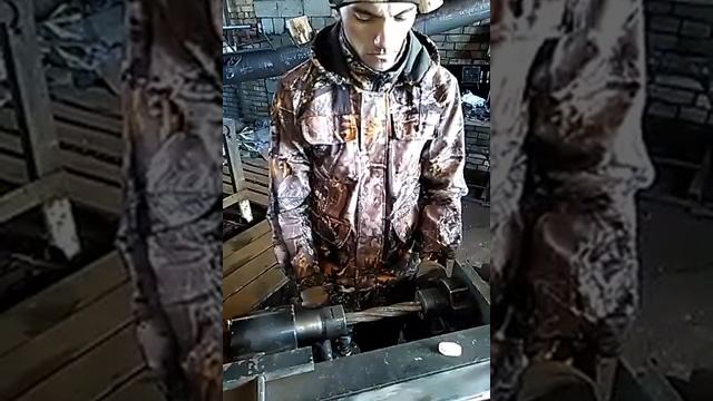 Станок ажур-1 изготовление кованого элемента "корзинка" смотреть онлайн