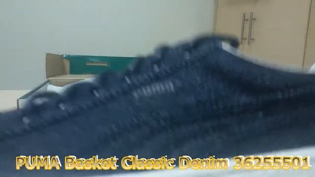Unboxing Review sneakers PUMA Basket Classic Denim 36255501 смотреть онлайн