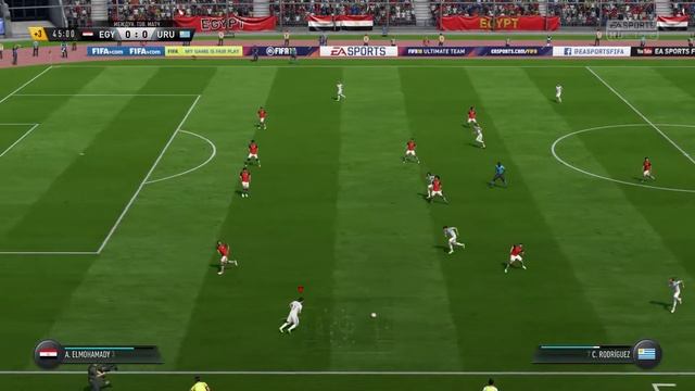 Египет - Уругвай - 0:1 смотреть онлайн