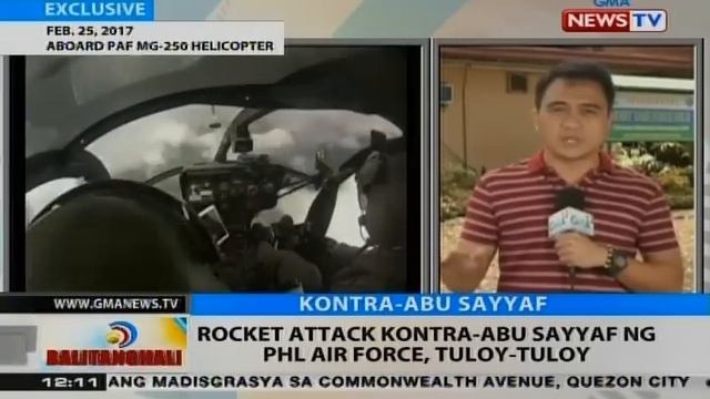 BT: Rocket attack kontra-Abu Sayyaf ng PHL Air Force, tuloy-tuloy смотреть онлайн