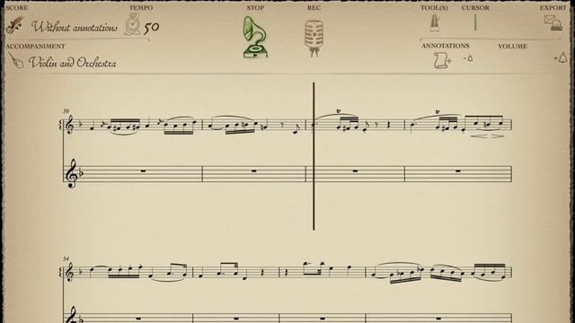 Beethoven - Romance No 2 - Violin version with orchestra accompaniment смотреть онлайн