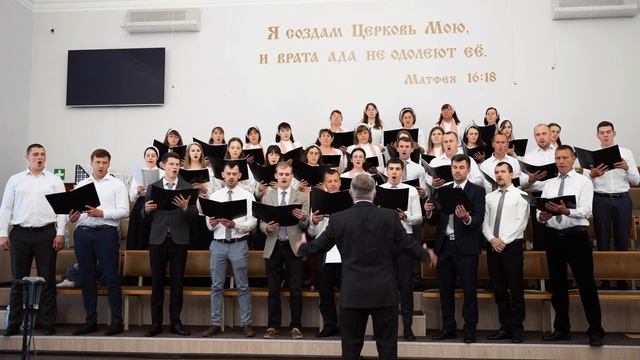 Иисус Христос воскрес! Пение хора. смотреть онлайн