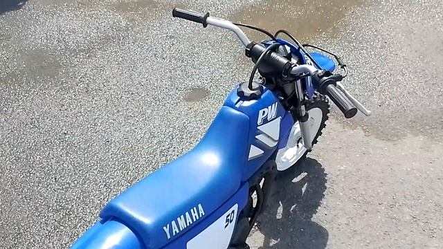 Мини кросс для 3-5лет Yamaha PW-50 смотреть онлайн