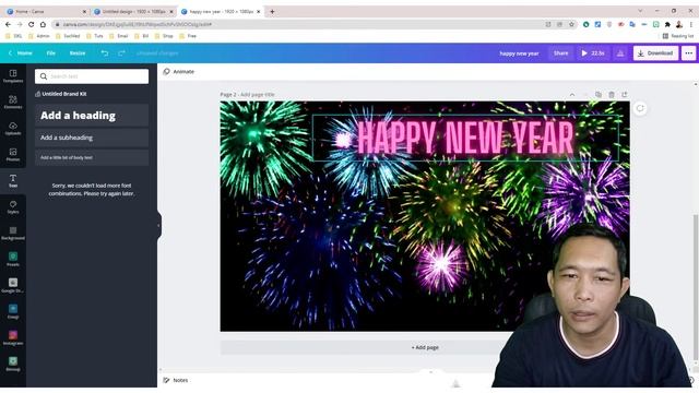 Cara Membuat Countdown Timer New Year 2022 Mudah dan Gratis dengan Canva смотреть онлайн