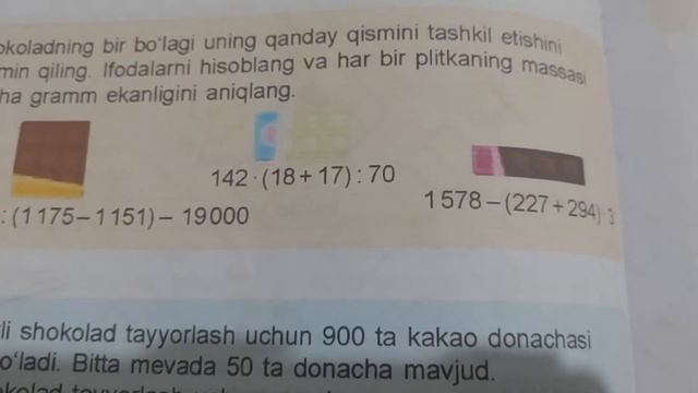 4~sinf Matematika 74~dars