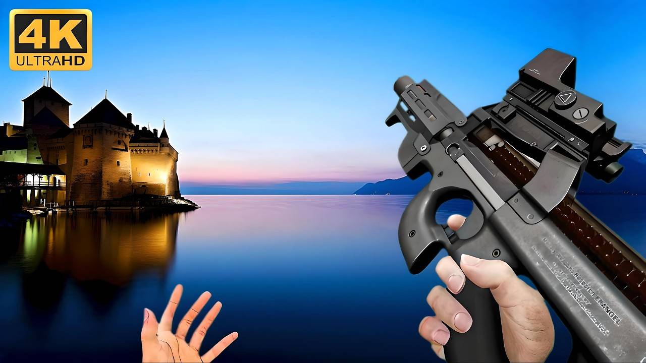 PUBG NEW SANHOK ： FPP P90 GAMEPLAY! (NO COMMENTARY) смотреть онлайн