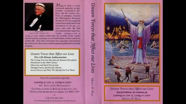 Manly P. Hall - The Living Universe Beyond Our Sensory Perceptions смотреть онлайн