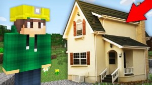 Я ПОСТРОИЛ ЭТОТ НОВЫЙ ДОМ ЖИТЕЛЮ ИЗ ДЕРЕВНИ НОМЕР 13 В МАЙНКРАФТ | Риколит Minecraft