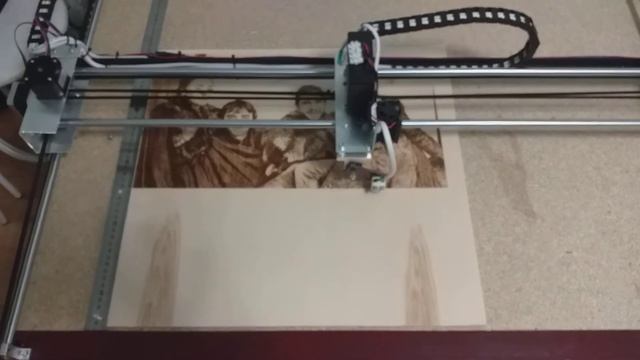 Лазер,нихром с чпу. Выжигатель с чпу.