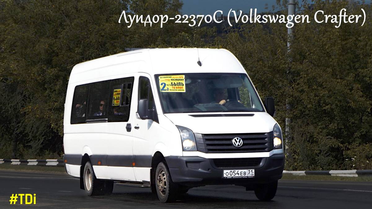 Луидор-22370С (VW Crafter) (2.0 TDI & 6-МКПП)