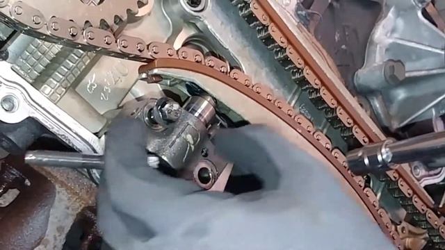 4.6 4v timing chain removal (03 svt cobra) смотреть онлайн