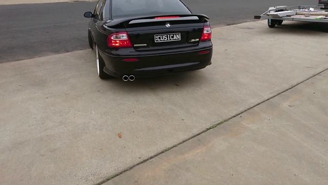 Vx ss ls1, manual, exhaust note, 3 inch смотреть онлайн